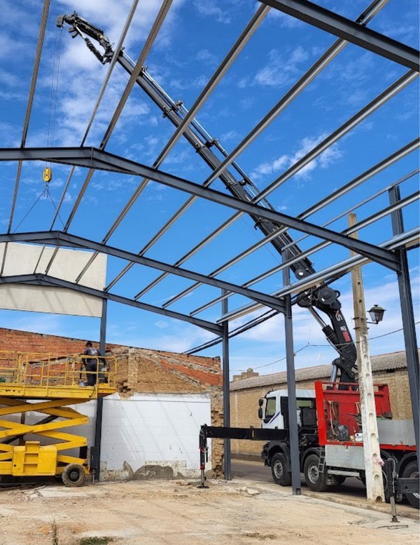 Prefabricados palomo estruccturas metalicas banner