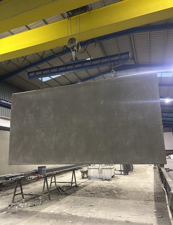 Prefabricados palomo placas de hormigon banner